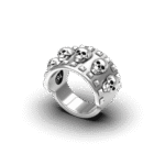 ANILLO CALAVERAS Y PINCHOS